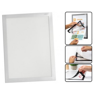 MARCO MAGNÉTICO ADHESIVO A4 GRIS FAIBO 40101 (Espera 4 dias) MARCO MAGNÉTICO ADHESIVO A4 GRIS FAIBO 40101 (Espera 4 dias)